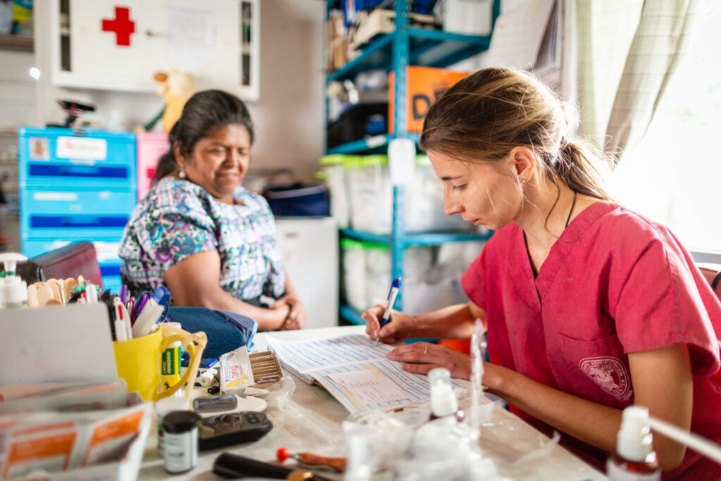 Health care volunteering in Central American